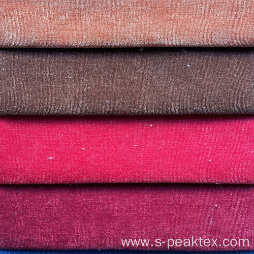 Polyester corduroy fabric Matte velvet sofa fabric